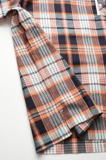画像8: HENLEY NECK DEPARTMENT (ヘンリーネックデパートメント) Albert [ORANGE/MADRAS PLAID] (8)