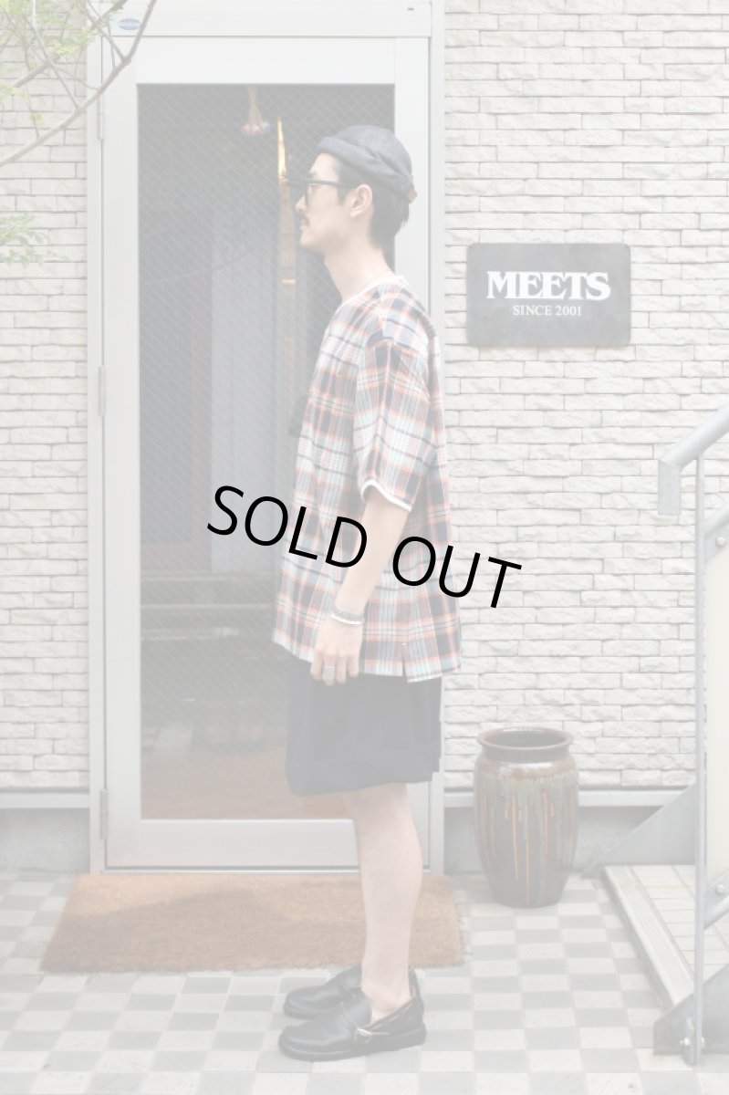 画像8: HENLEY NECK DEPARTMENT (ヘンリーネックデパートメント) Albert [ORANGE/MADRAS PLAID] (8)
