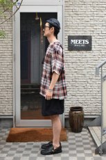 画像8: HENLEY NECK DEPARTMENT (ヘンリーネックデパートメント) Albert [ORANGE/MADRAS PLAID] (8)