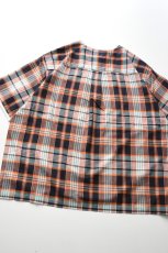 画像9: HENLEY NECK DEPARTMENT (ヘンリーネックデパートメント) Albert [ORANGE/MADRAS PLAID] (9)