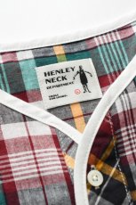 画像4: HENLEY NECK DEPARTMENT (ヘンリーネックデパートメント) Albert [GREEN/MADRAS PLAID] (4)