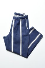 画像1: YARMO THE UNIFORM (ヤーモザユニフォーム) BOROUGH TROUSERS [MILKMAN STRIPE] (1)
