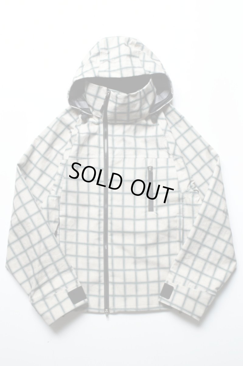 画像2: MIDDLE DISTANCE (ミドルディスタンス) FOG JACKET [NEOLITHIC PLAID] (2)