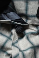 画像12: MIDDLE DISTANCE (ミドルディスタンス) FOG JACKET [NEOLITHIC PLAID] (12)