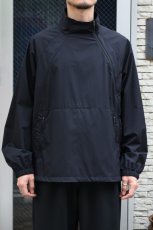 画像8: AXESQUIN -modified- (アクシーズクインモディファイド) HELIUM BIAS ZIP STAND JACKET [BLACK] (8)