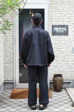 画像7: AXESQUIN -modified- (アクシーズクインモディファイド) HELIUM BIAS ZIP STAND JACKET [BLACK] (7)