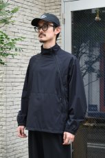 画像3: AXESQUIN -modified- (アクシーズクインモディファイド) HELIUM BIAS ZIP STAND JACKET [BLACK] (3)
