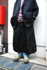 画像3: AXESQUIN -modified- (アクシーズクインモディファイド) NYLON TAFFTA EASY SKIRT [BLACK] (3)