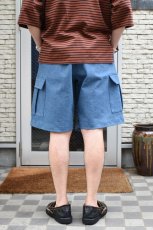 画像10: FLISTFIA (フリストフィア) Cargo Shorts [WASHED INDIGO] (10)
