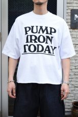 画像8: Y,IWO (ヤーアイワークアウト) Hardwear Crop Tee [WHITE/BLACK] (8)