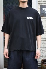 画像8: Y,IWO (ヤーアイワークアウト) Hardwear Crop Tee [BLACK/WHITE] (8)