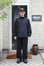 画像5: AXESQUIN -modified- (アクシーズクインモディファイド) HELIUM BIAS ZIP STAND JACKET [BLACK] (5)