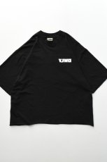 画像2: Y,IWO (ヤーアイワークアウト) Hardwear Crop Tee [BLACK/WHITE] (2)
