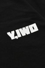 画像12: Y,IWO (ヤーアイワークアウト) Hardwear Crop Tee [BLACK/WHITE] (12)