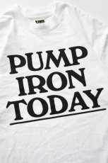 画像12: Y,IWO (ヤーアイワークアウト) Hardwear Crop Tee [WHITE/BLACK] (12)