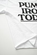 画像15: Y,IWO (ヤーアイワークアウト) Hardwear Crop Tee [WHITE/BLACK] (15)