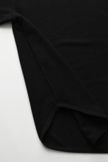 画像12: AXESQUIN -modified- (アクシーズクインモディファイド) QD ECO WAFFLE FOOTBALL TEE [BLACK] (12)
