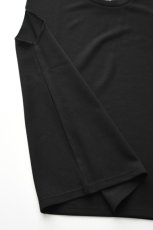 画像13: AXESQUIN -modified- (アクシーズクインモディファイド) QD ECO WAFFLE SLEEVELESS TEE [BLACK] (13)