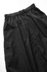 画像5: AXESQUIN -modified- (アクシーズクインモディファイド) NYLON TAFFTA EASY SKIRT [BLACK] (5)