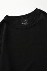 画像10: AXESQUIN -modified- (アクシーズクインモディファイド) QD ECO WAFFLE FOOTBALL TEE [BLACK] (10)