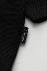 画像14: AXESQUIN -modified- (アクシーズクインモディファイド) QD ECO WAFFLE FOOTBALL TEE [BLACK] (14)