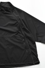 画像15: AXESQUIN -modified- (アクシーズクインモディファイド) HELIUM BIAS ZIP STAND JACKET [BLACK] (15)