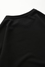 画像16: AXESQUIN -modified- (アクシーズクインモディファイド) QD ECO WAFFLE FOOTBALL TEE [BLACK] (16)