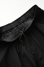 画像6: AXESQUIN -modified- (アクシーズクインモディファイド) NYLON TAFFTA EASY SKIRT [BLACK] (6)