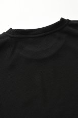 画像16: AXESQUIN -modified- (アクシーズクインモディファイド) QD ECO WAFFLE SLEEVELESS TEE [BLACK] (16)