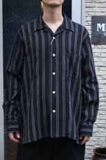画像8: MOJITO (モヒート) ABSHINTH SHIRT Bar.2.0 Stripe [BLACK] (8)