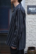 画像9: MOJITO (モヒート) ABSHINTH SHIRT Bar.2.0 Stripe [BLACK] (9)