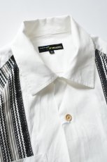 画像12: MOJITO (モヒート) ABSHINTH SHIRT Bar.2.0 Dobbie Stripe [WHITE] (12)