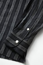 画像17: MOJITO (モヒート) ABSHINTH SHIRT Bar.2.0 Stripe [BLACK] (17)