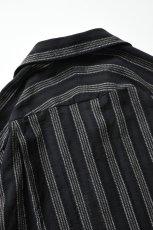 画像19: MOJITO (モヒート) ABSHINTH SHIRT Bar.2.0 Stripe [BLACK] (19)