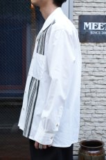 画像9: MOJITO (モヒート) ABSHINTH SHIRT Bar.2.0 Dobbie Stripe [WHITE] (9)