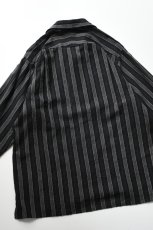 画像18: MOJITO (モヒート) ABSHINTH SHIRT Bar.2.0 Stripe [BLACK] (18)