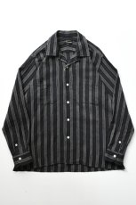 画像2: MOJITO (モヒート) ABSHINTH SHIRT Bar.2.0 Stripe [BLACK] (2)