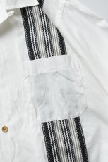 画像14: MOJITO (モヒート) ABSHINTH SHIRT Bar.2.0 Dobbie Stripe [WHITE] (14)