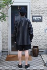 画像7: MOJITO (モヒート) ABSHINTH SHIRT Bar.2.0 Stripe [BLACK] (7)