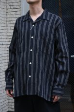 画像3: MOJITO (モヒート) ABSHINTH SHIRT Bar.2.0 Stripe [BLACK] (3)