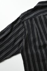 画像20: MOJITO (モヒート) ABSHINTH SHIRT Bar.2.0 Stripe [BLACK] (20)