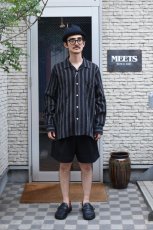 画像5: MOJITO (モヒート) ABSHINTH SHIRT Bar.2.0 Stripe [BLACK] (5)