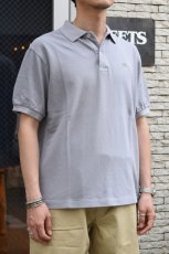 画像3: SCYE BASICS (サイベーシックス) Cotton Pique Polo Shirt [GREY] (3)