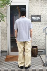 画像6: SCYE BASICS (サイベーシックス) Cotton Pique Polo Shirt [GREY] (6)