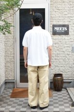 画像6: SCYE BASICS (サイベーシックス) Cotton Pique Polo Shirt [OFF WHITE] (6)