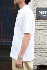画像8: SCYE BASICS (サイベーシックス) Cotton Pique Polo Shirt [OFF WHITE] (8)