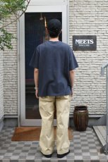 画像6: SCYE BASICS (サイベーシックス) Cotton Pique Henley Neck Shirt [DARK GREY] (6)