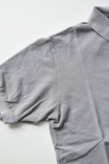 画像11: SCYE BASICS (サイベーシックス) Cotton Pique Polo Shirt [GREY] (11)