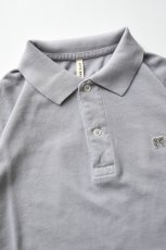 画像10: SCYE BASICS (サイベーシックス) Cotton Pique Polo Shirt [GREY] (10)