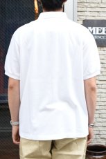 画像9: SCYE BASICS (サイベーシックス) Cotton Pique Polo Shirt [OFF WHITE] (9)